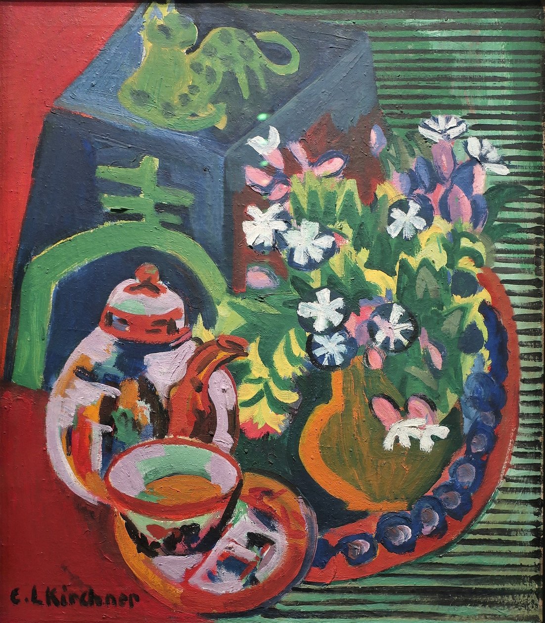 1920 Kirchner martwa natura autorstwa Ernst Ludwig Kirchner