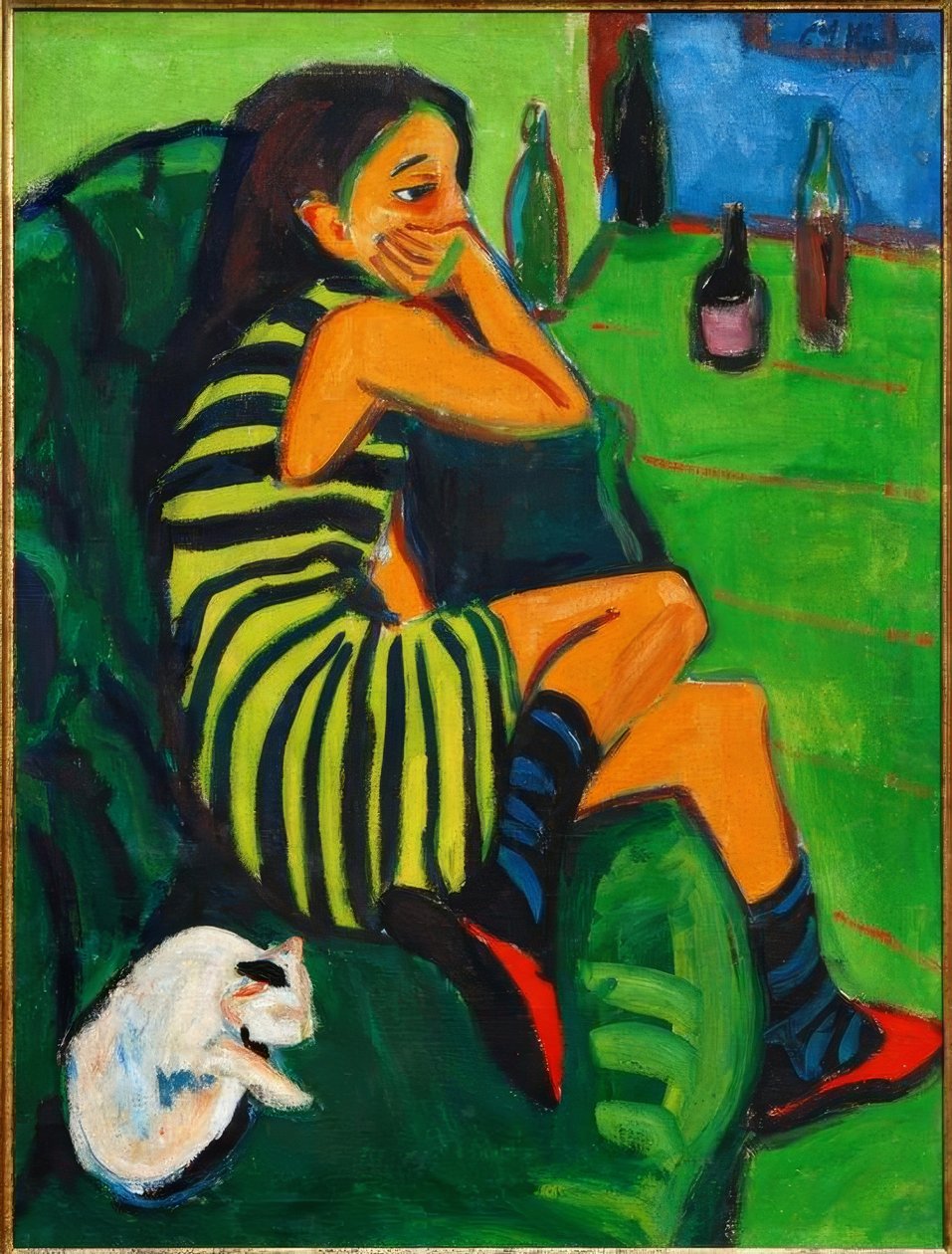 Artysta - Marcella autorstwa Ernst Ludwig Kirchner