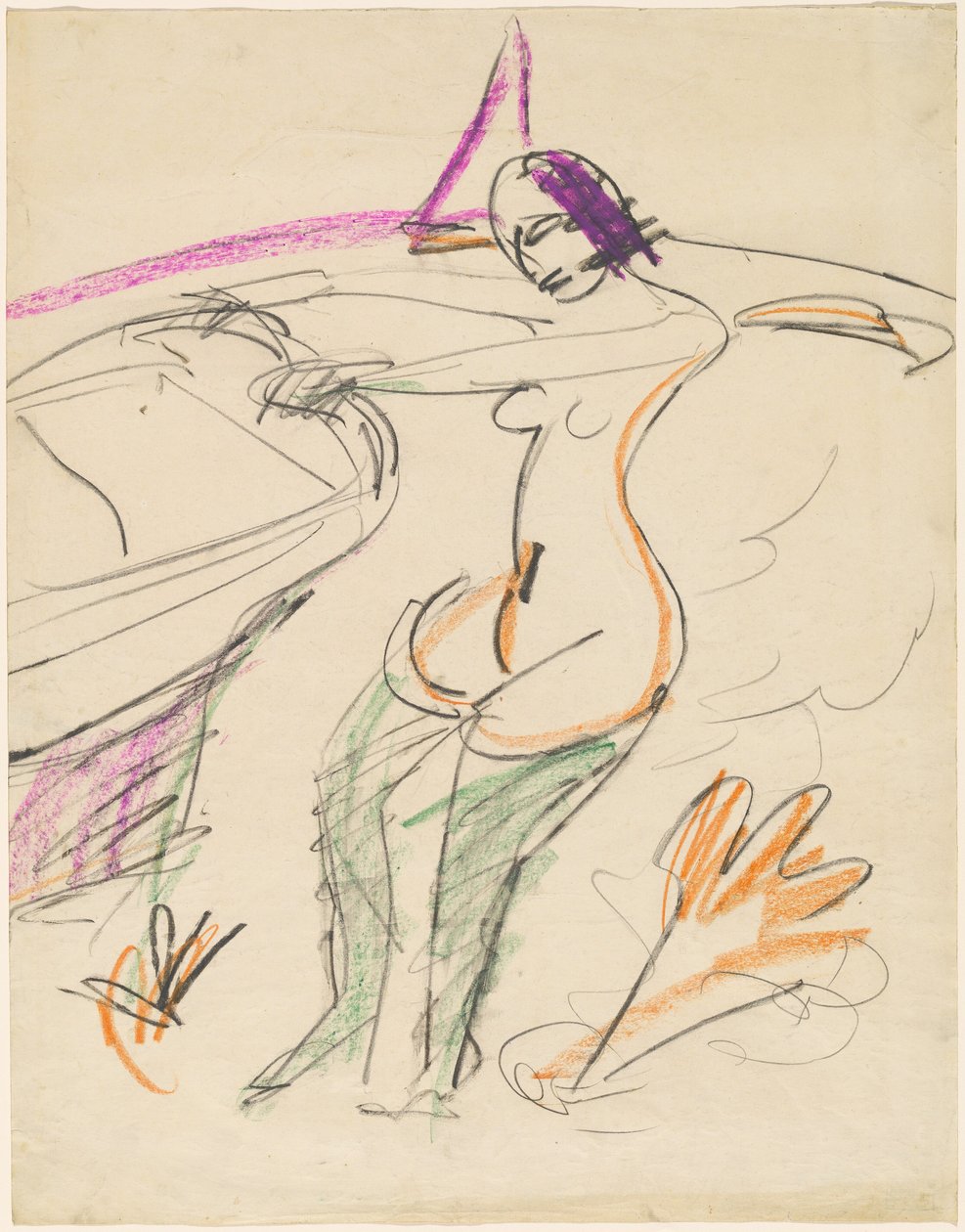 Kuracjusz autorstwa Ernst Ludwig Kirchner