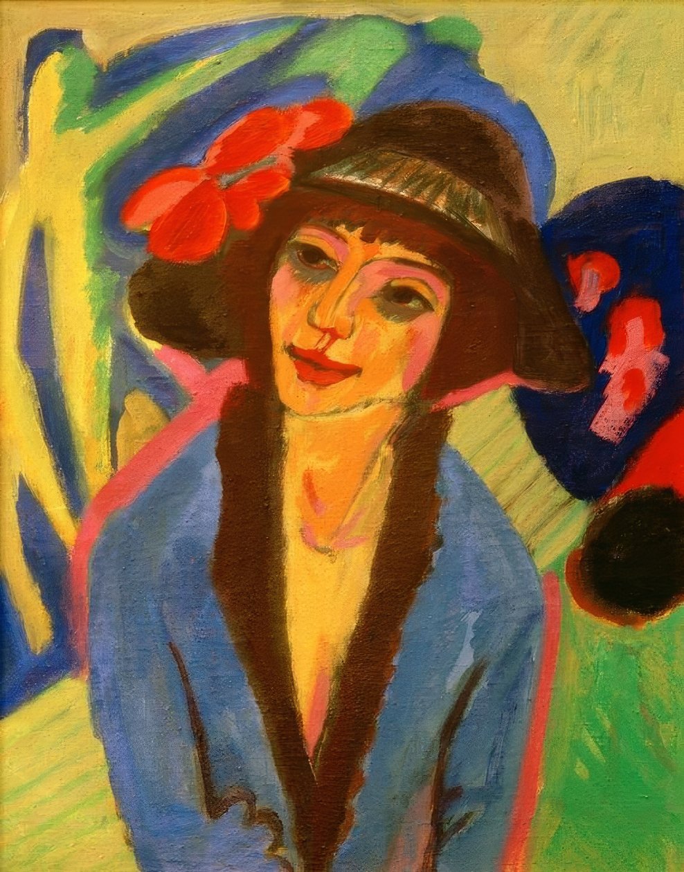 Portret Gerda autorstwa Ernst Ludwig Kirchner