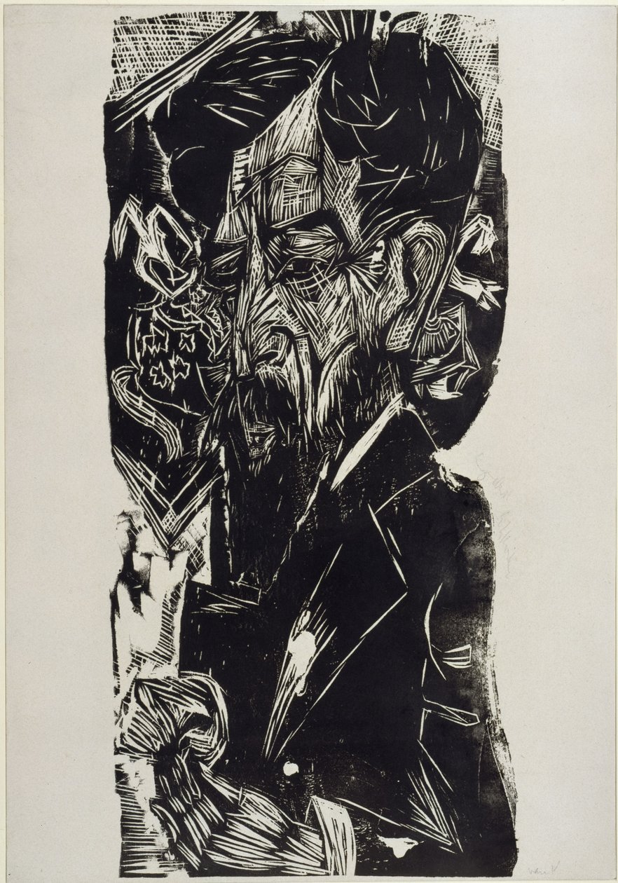 Portret Van Vlotena autorstwa Ernst Ludwig Kirchner