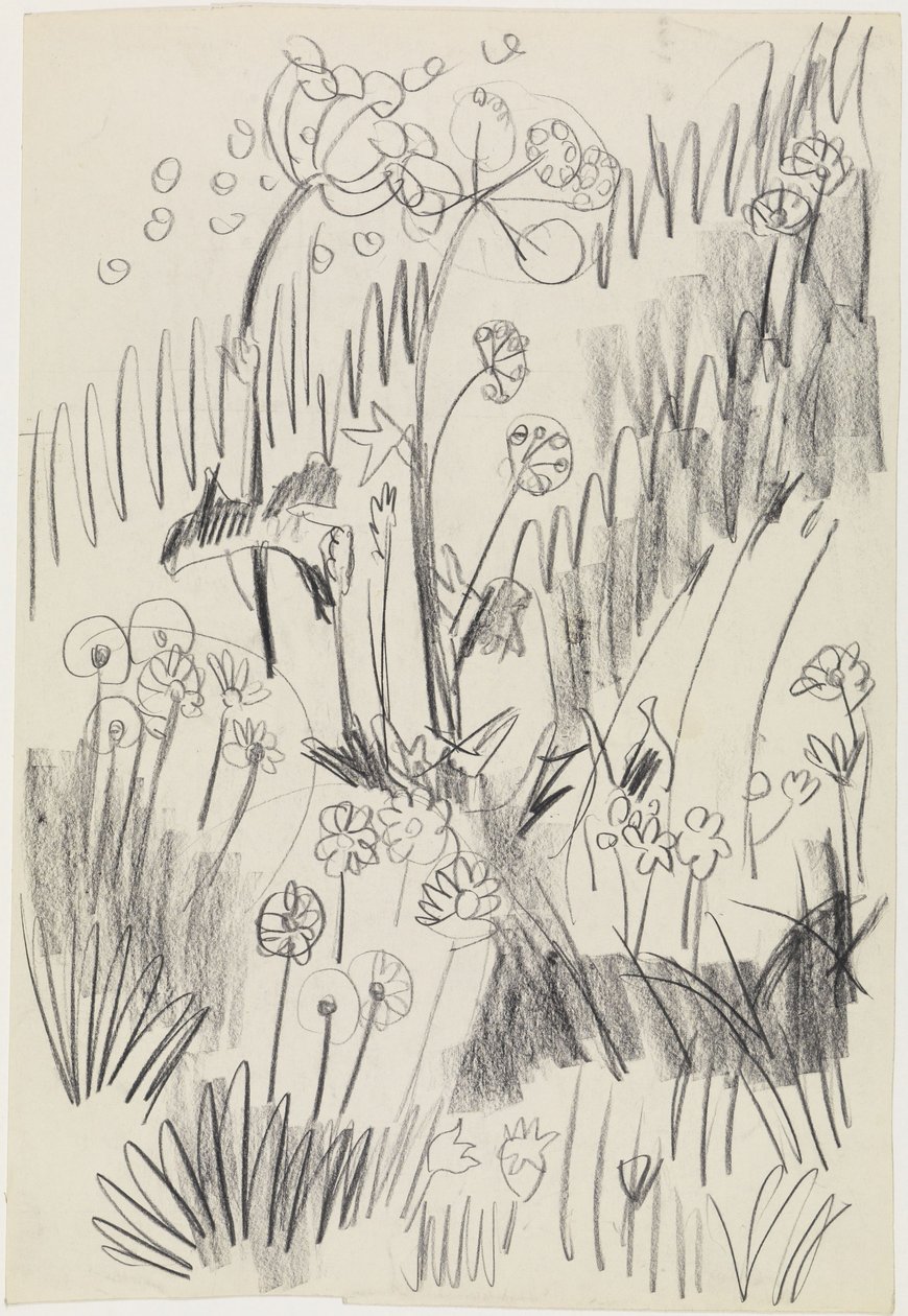 Łąka kwiatowa autorstwa Ernst Ludwig Kirchner