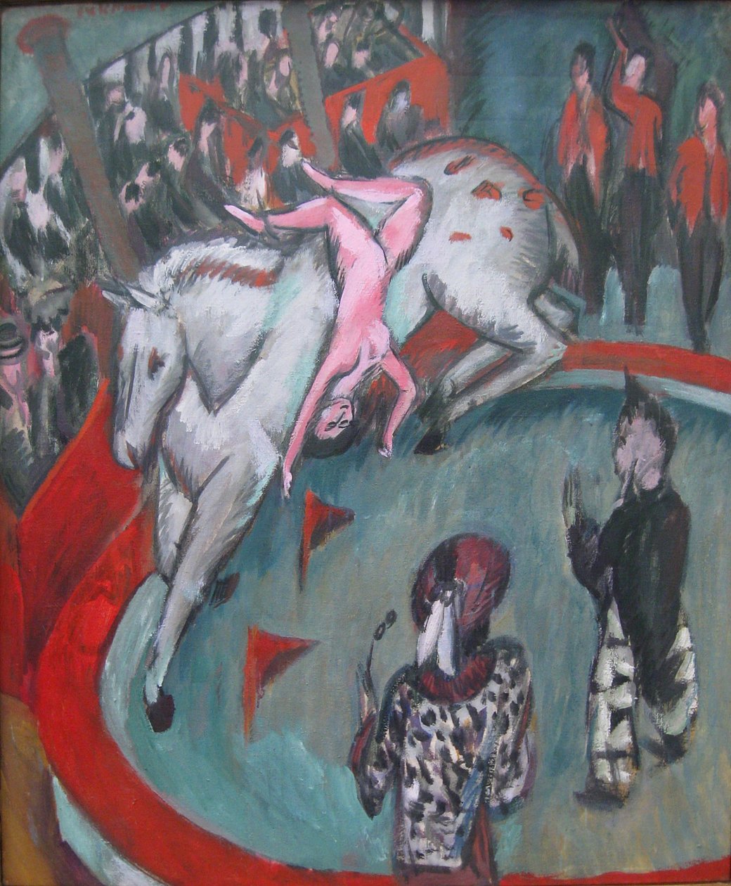 Cyrk autorstwa Ernst Ludwig Kirchner