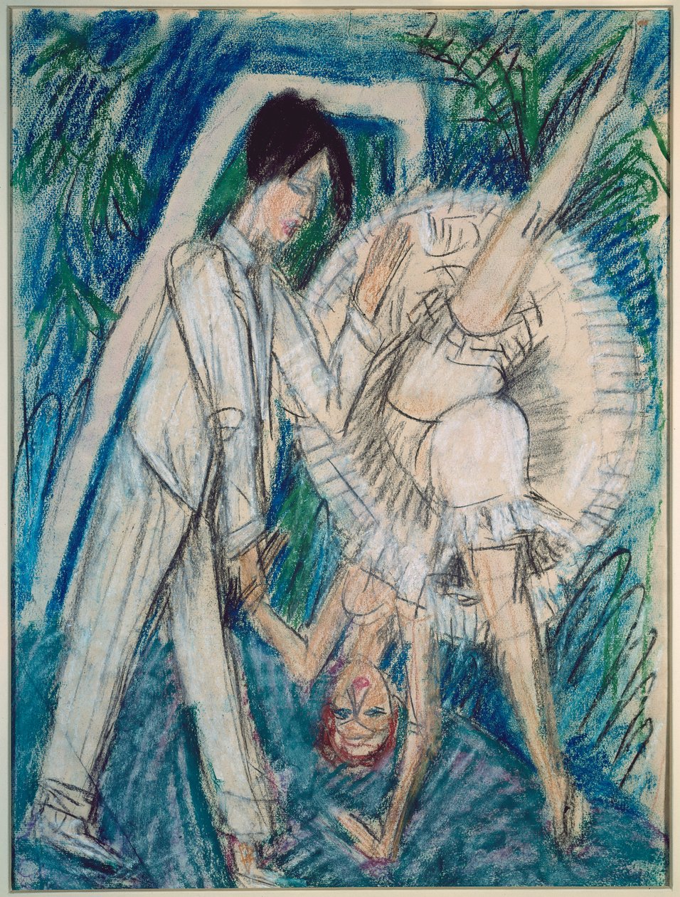Tańcząca para autorstwa Ernst Ludwig Kirchner