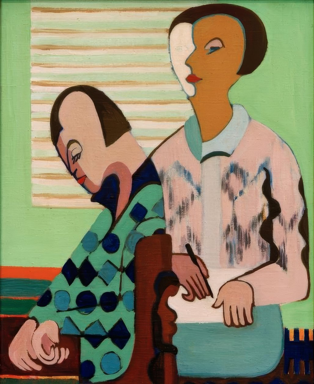 Para. Autoportret z Erna autorstwa Ernst Ludwig Kirchner