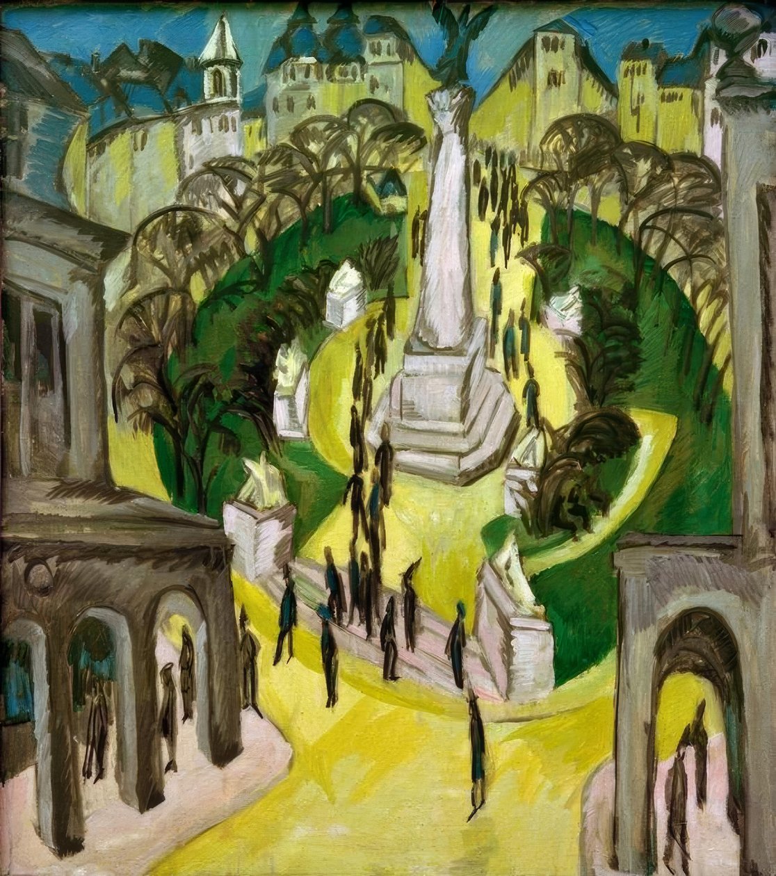 Rondo autorstwa Ernst Ludwig Kirchner