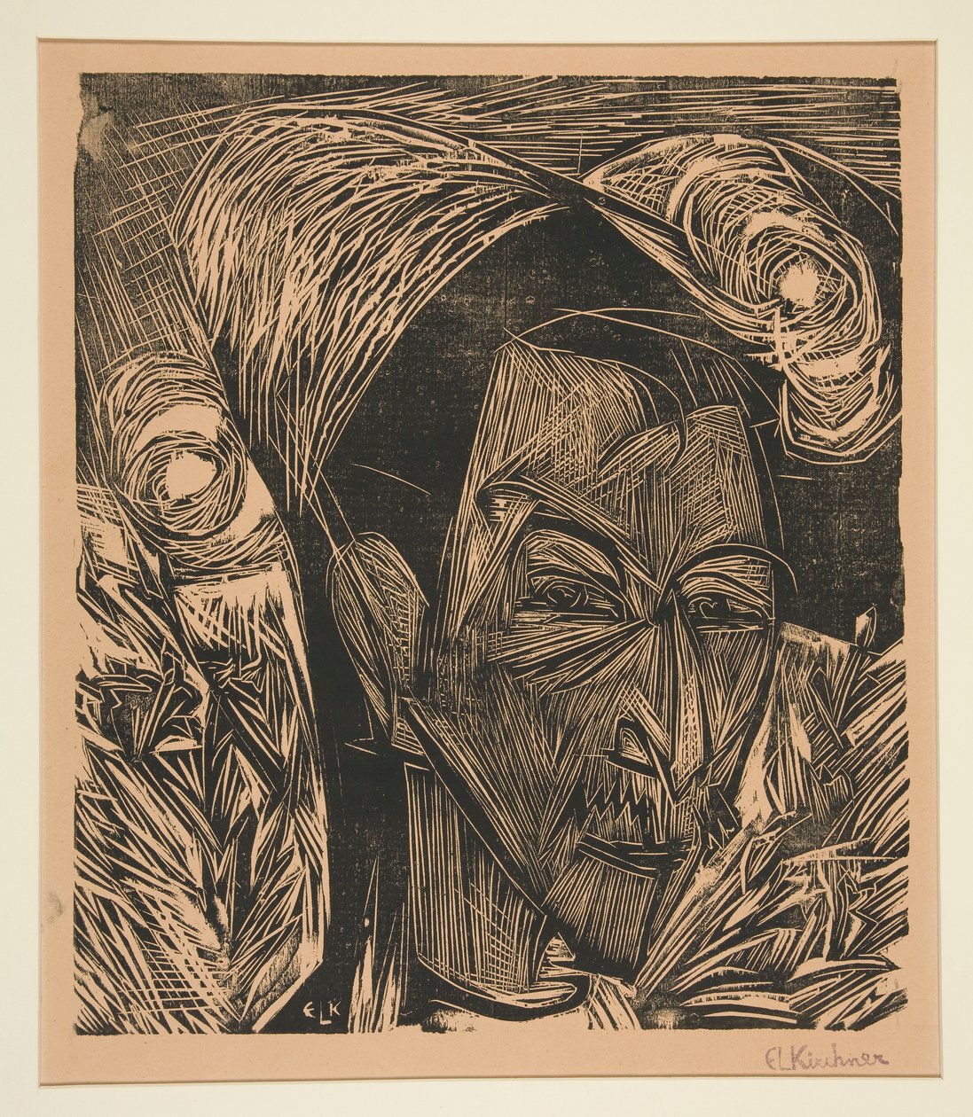 David Muller autorstwa Ernst Ludwig Kirchner