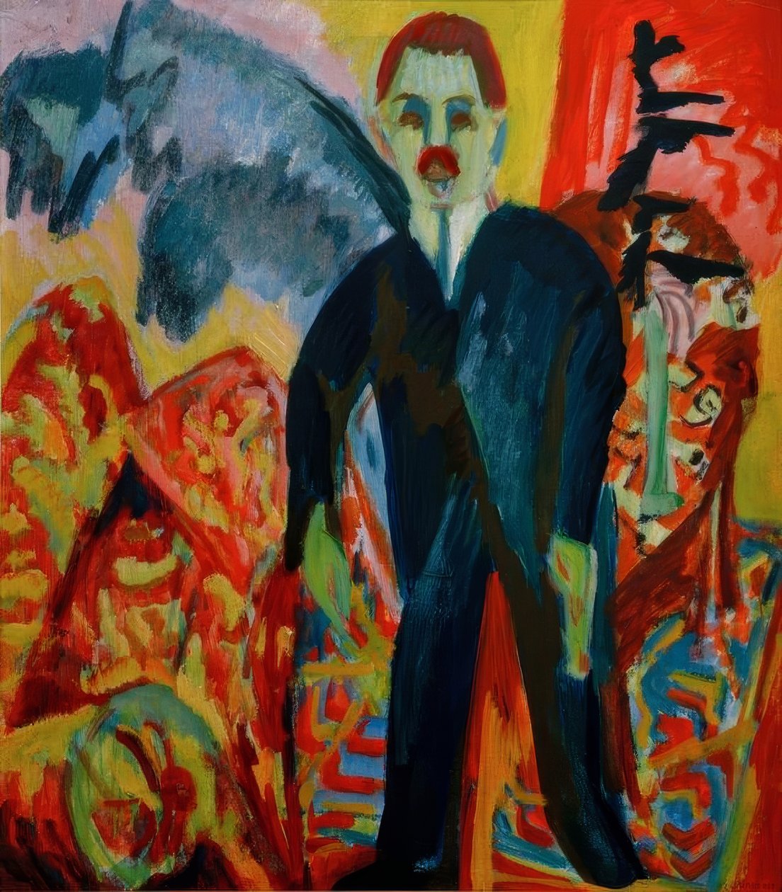 Pielęgniarka autorstwa Ernst Ludwig Kirchner