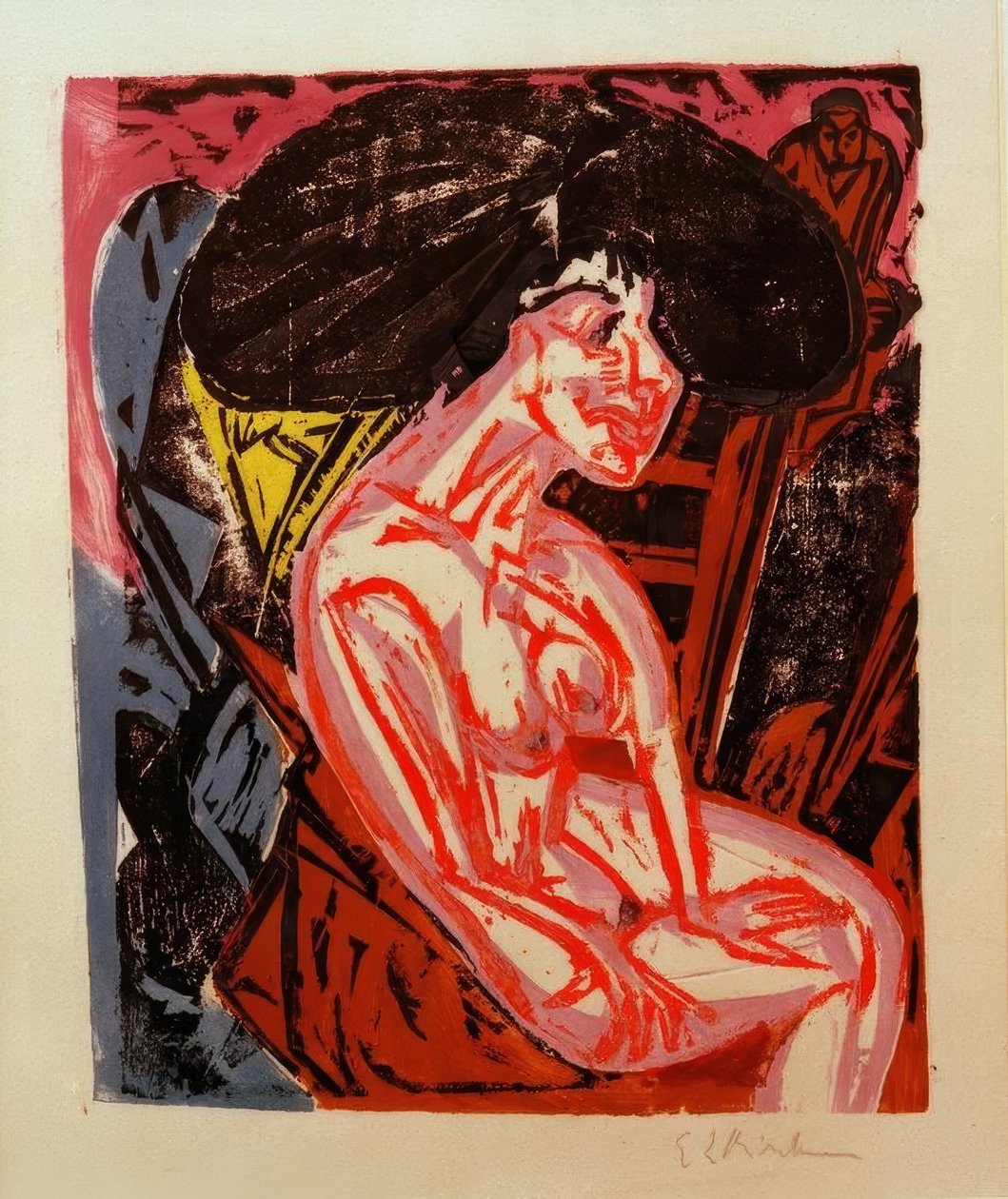 Ukochany autorstwa Ernst Ludwig Kirchner