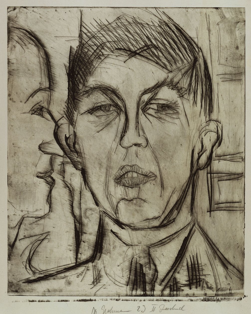 dr Grohmann autorstwa Ernst Ludwig Kirchner