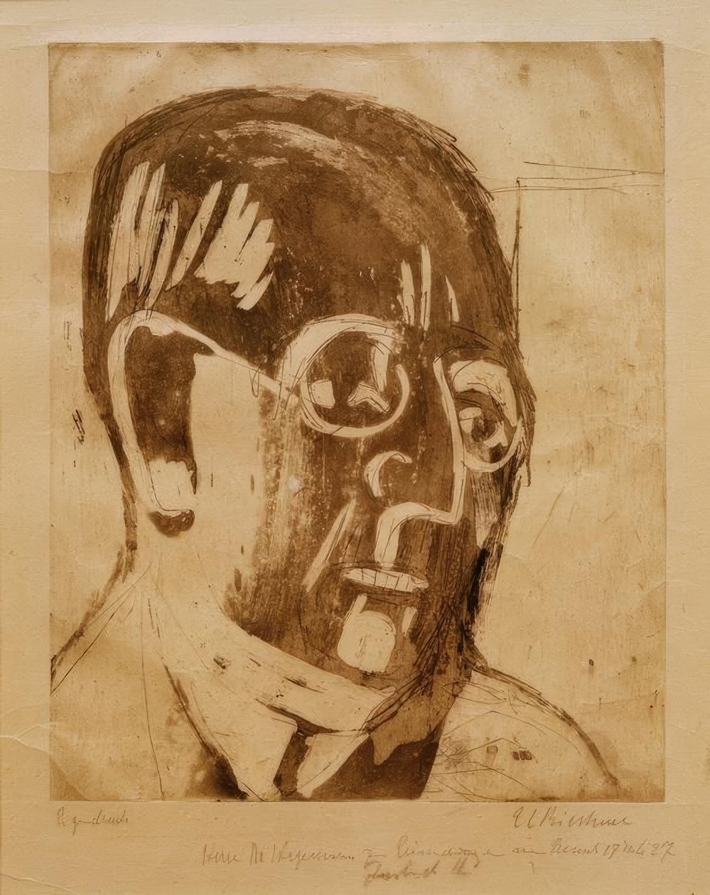 Dr. Hagemann autorstwa Ernst Ludwig Kirchner
