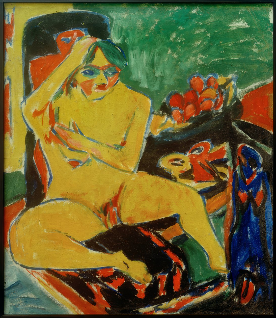 E.L.Kirchner, Akt w pracowni autorstwa Ernst Ludwig Kirchner