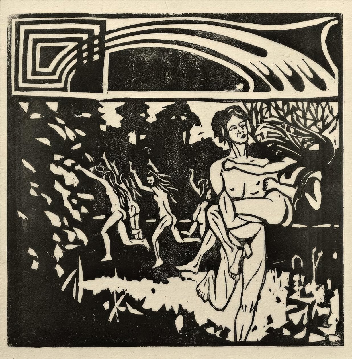 porwanie autorstwa Ernst Ludwig Kirchner