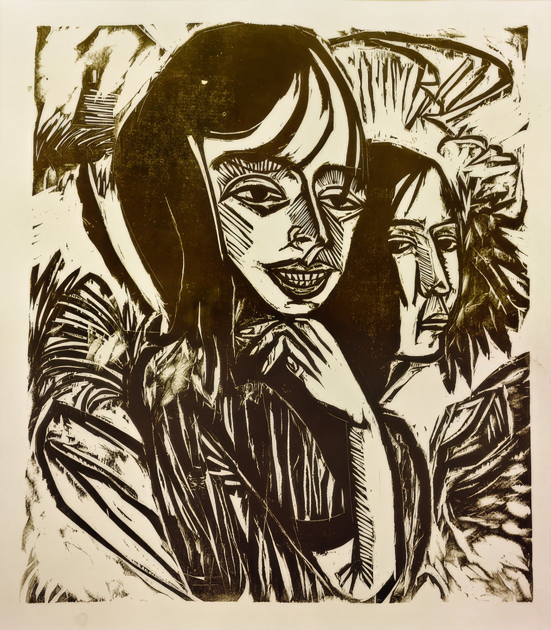 Dziewczyny z Fehmarn autorstwa Ernst Ludwig Kirchner