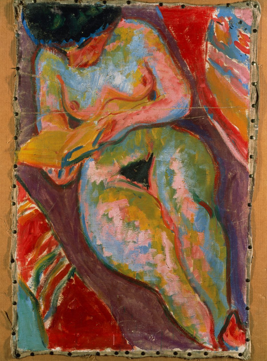 Akt kobiecy autorstwa Ernst Ludwig Kirchner