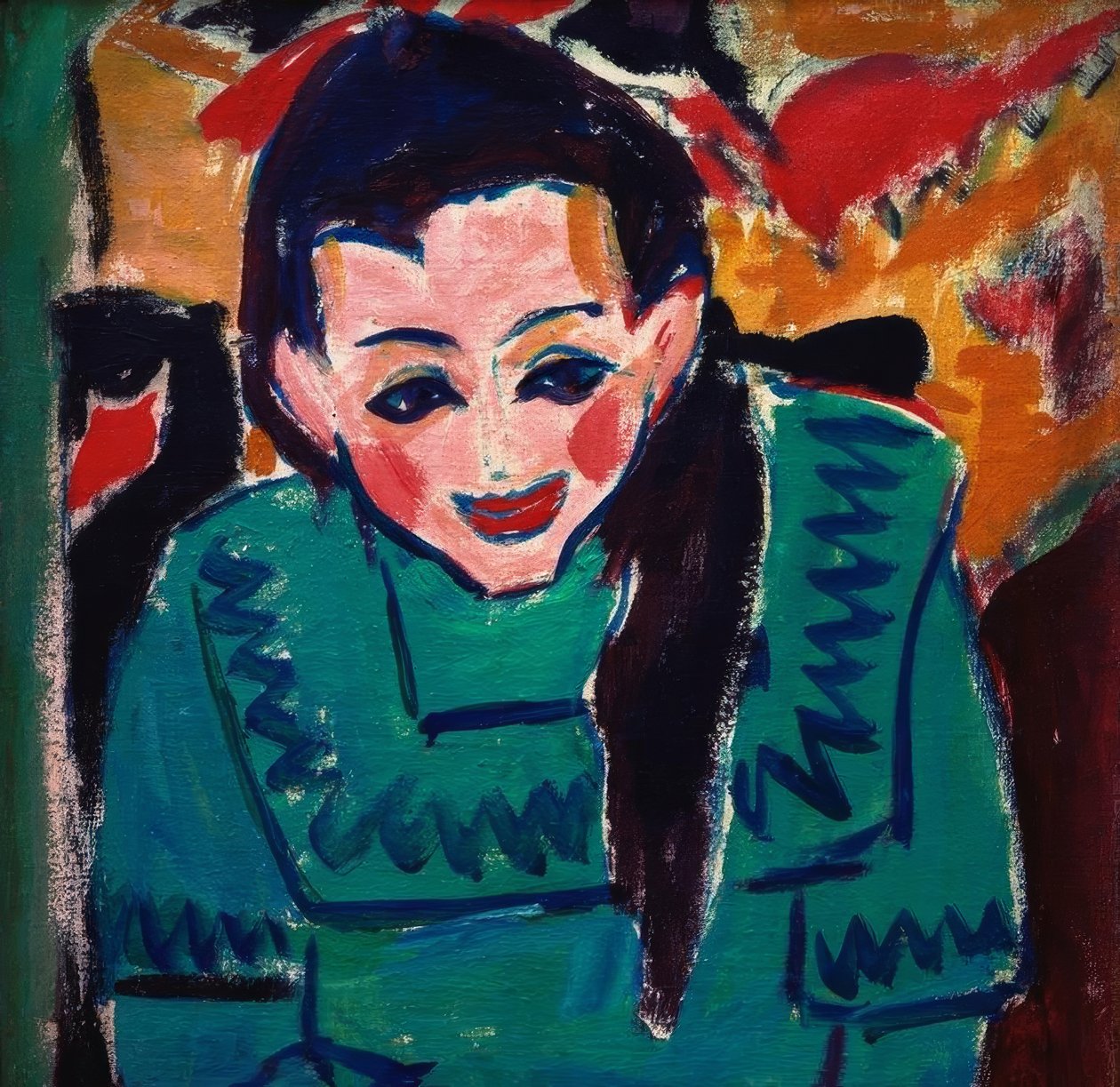Franzi autorstwa Ernst Ludwig Kirchner