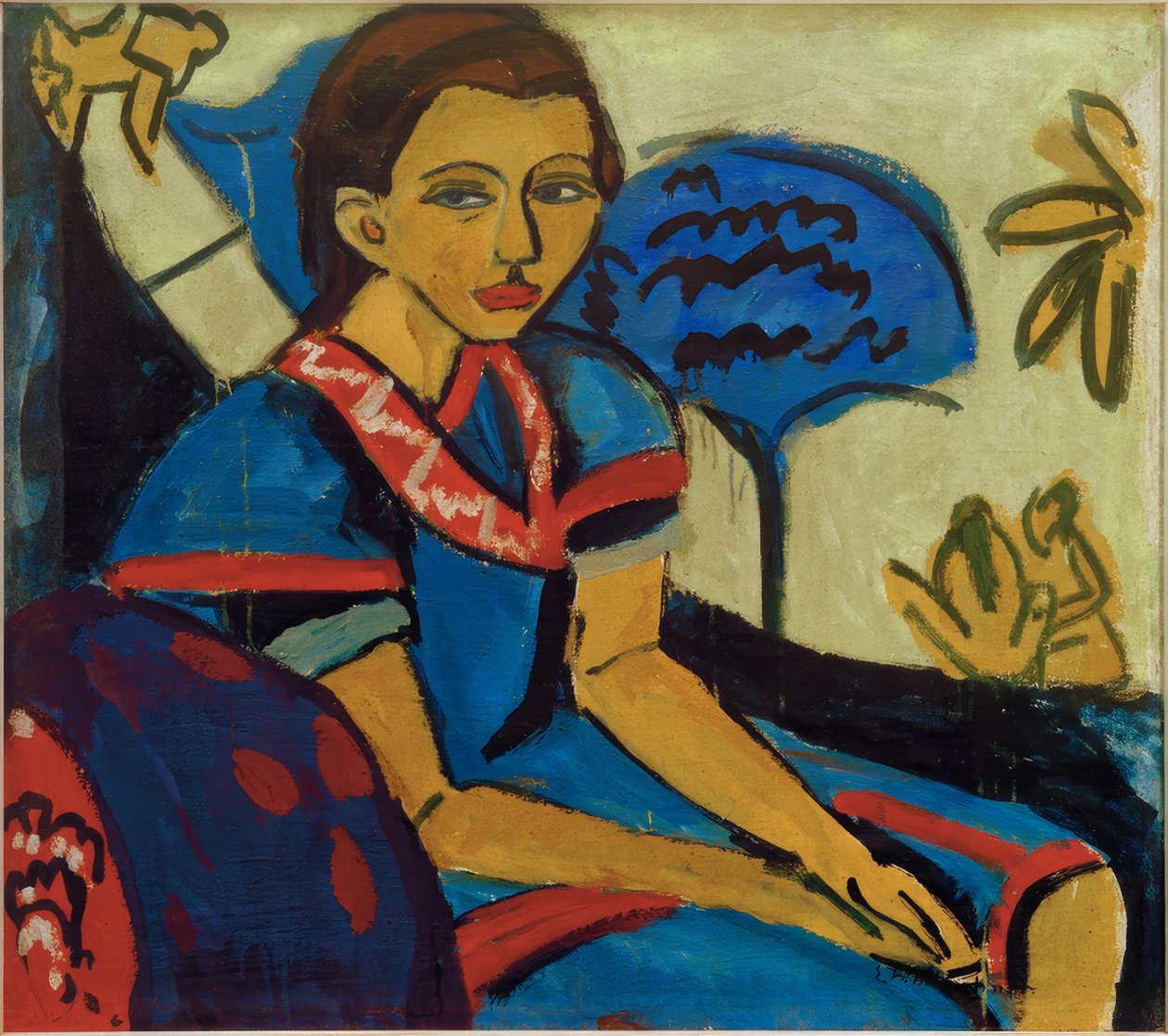 Franzi autorstwa Ernst Ludwig Kirchner