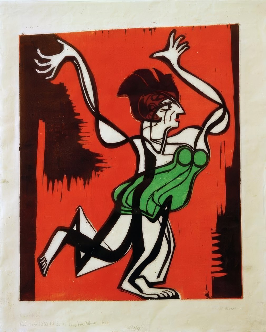 Gret Palucca autorstwa Ernst Ludwig Kirchner