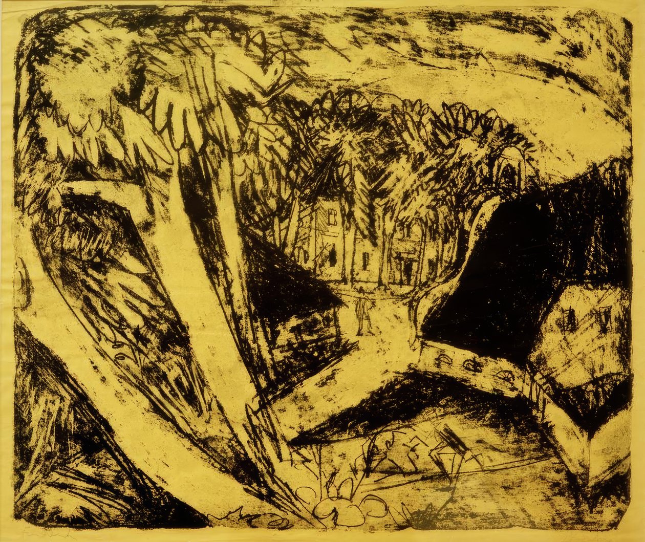 Gut Staberhof autorstwa Ernst Ludwig Kirchner