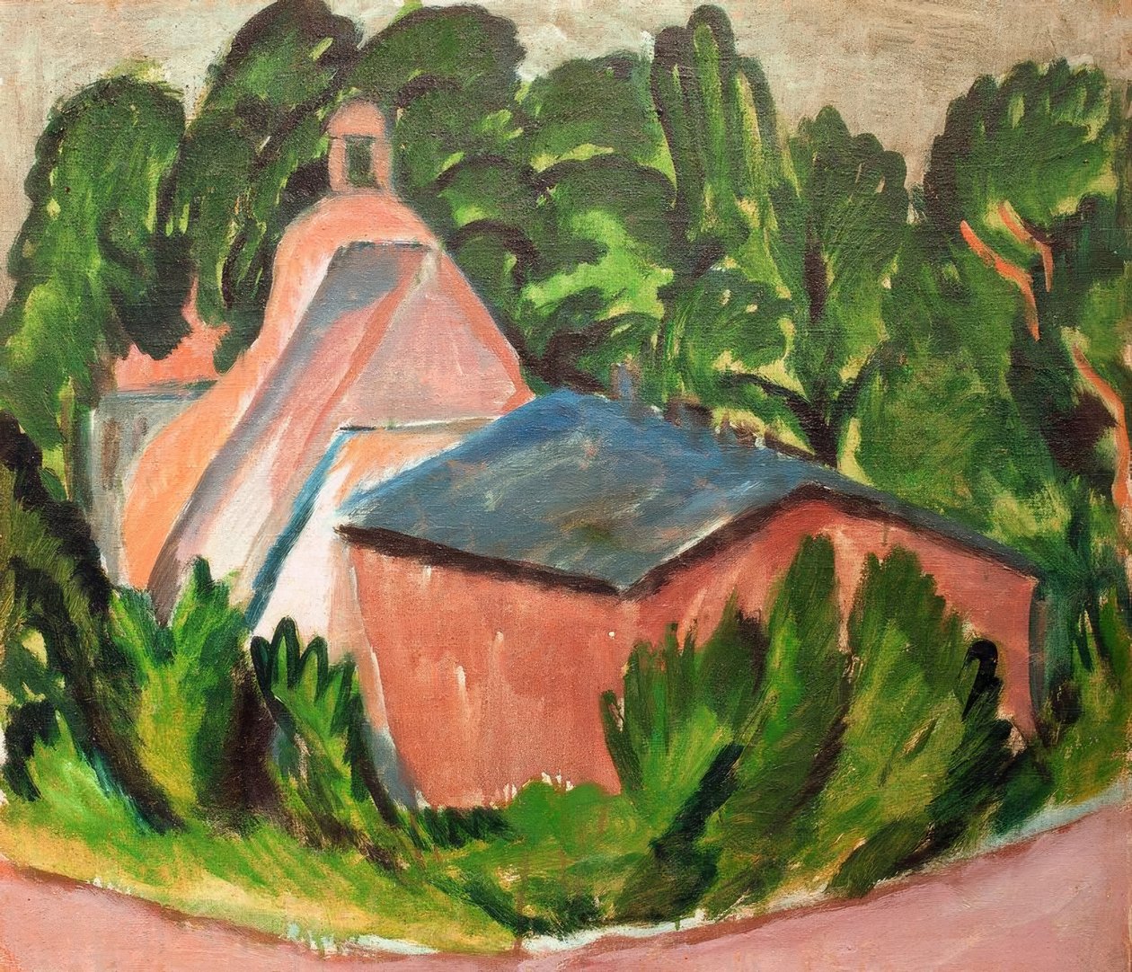Gut Staberhof autorstwa Ernst Ludwig Kirchner