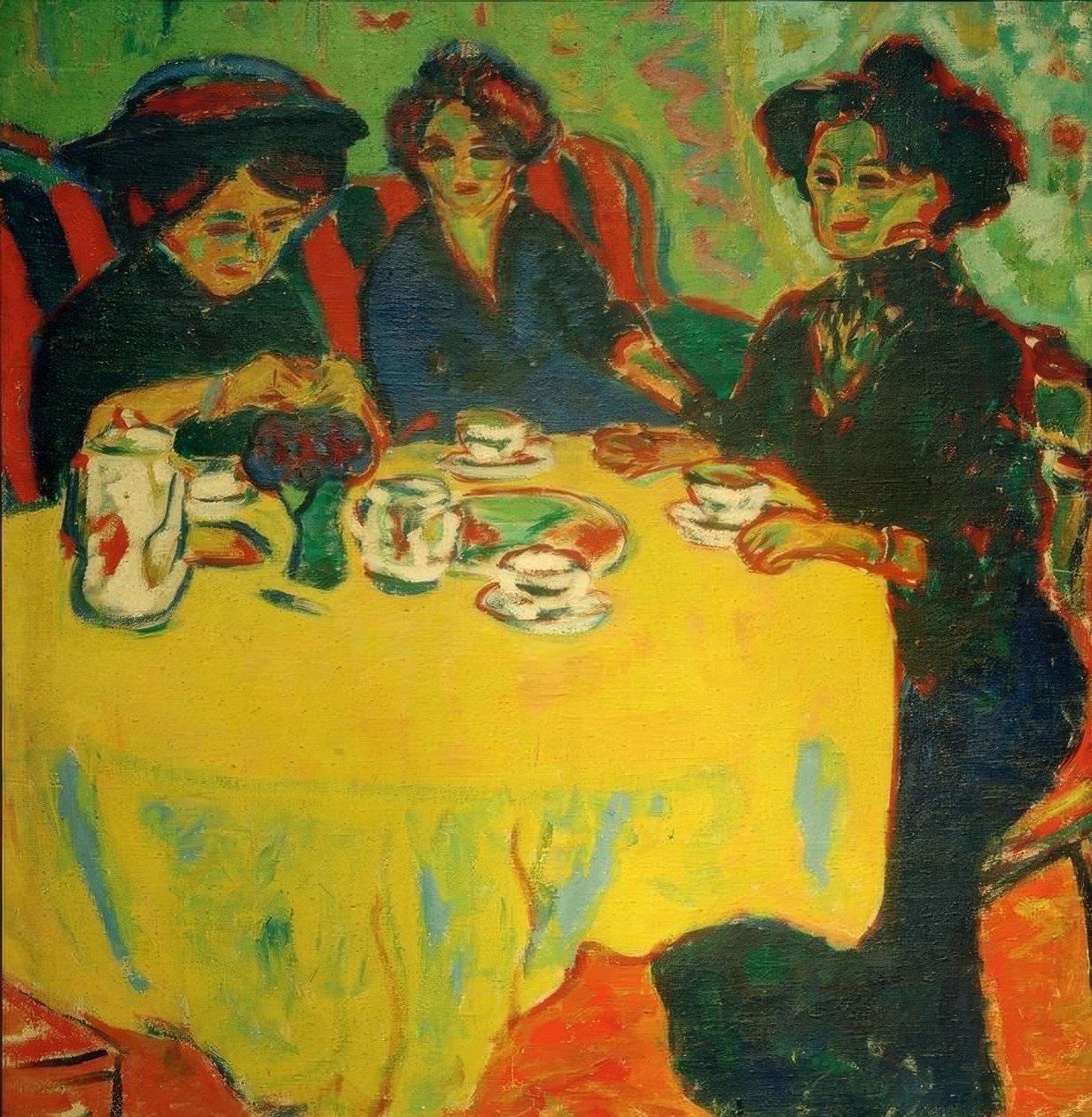 Stolik kawowy autorstwa Ernst Ludwig Kirchner
