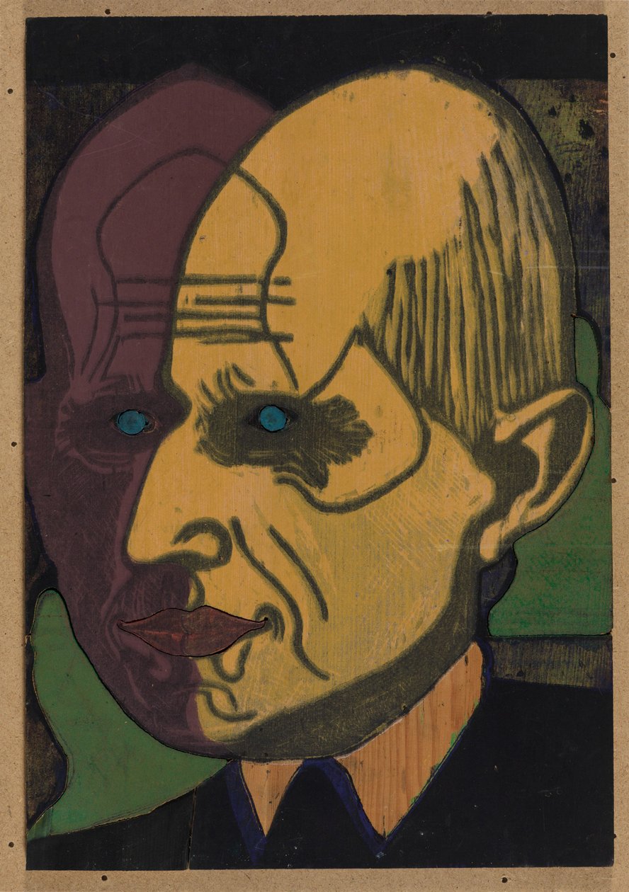 Kierownik dr Bauer, Farbstock II autorstwa Ernst Ludwig Kirchner