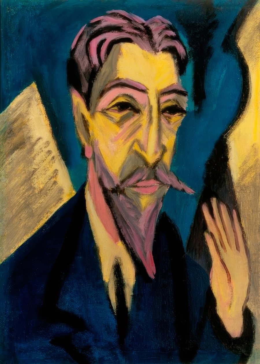Liczba głów autorstwa Ernst Ludwig Kirchner