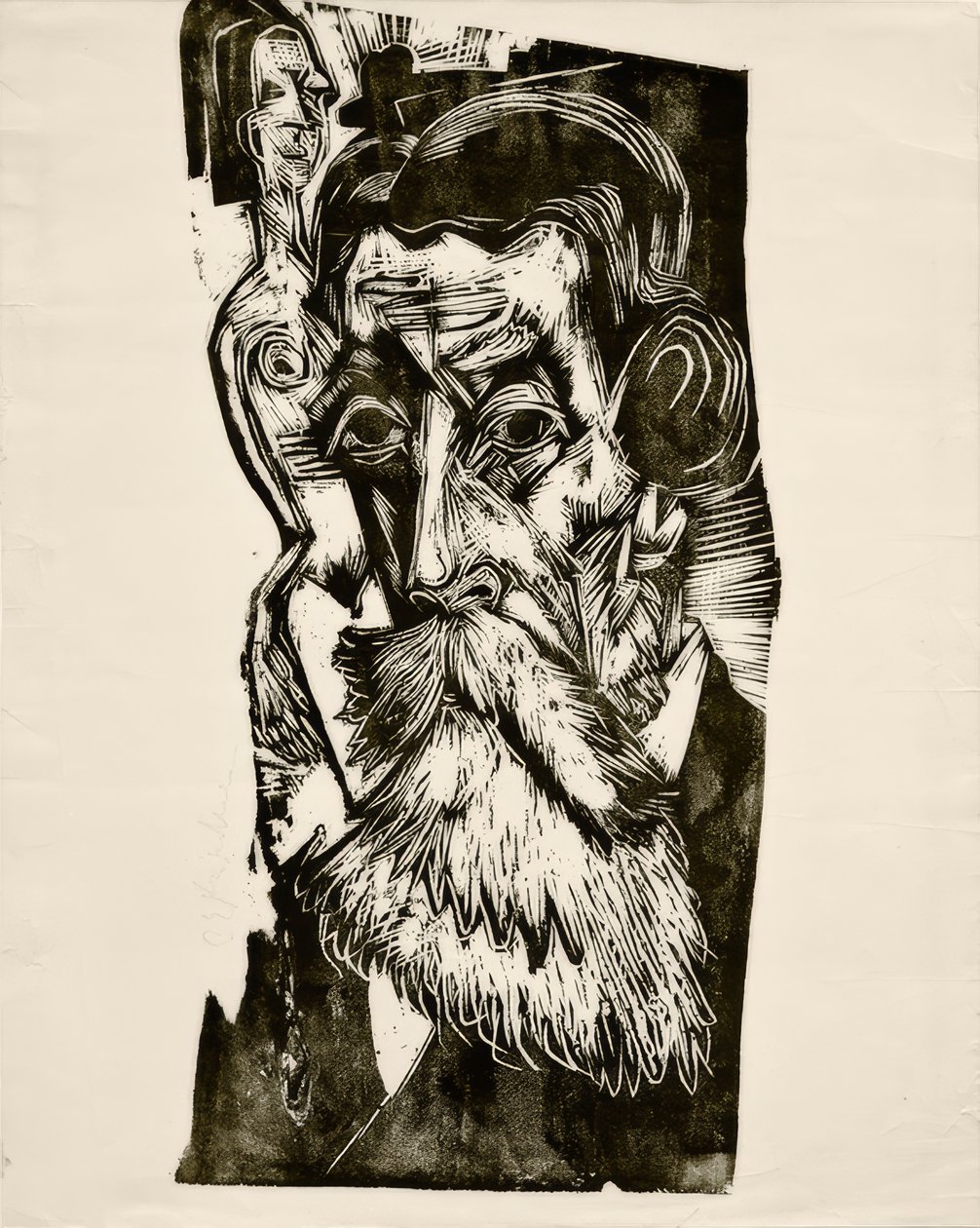 Szef Ludwig Schames autorstwa Ernst Ludwig Kirchner