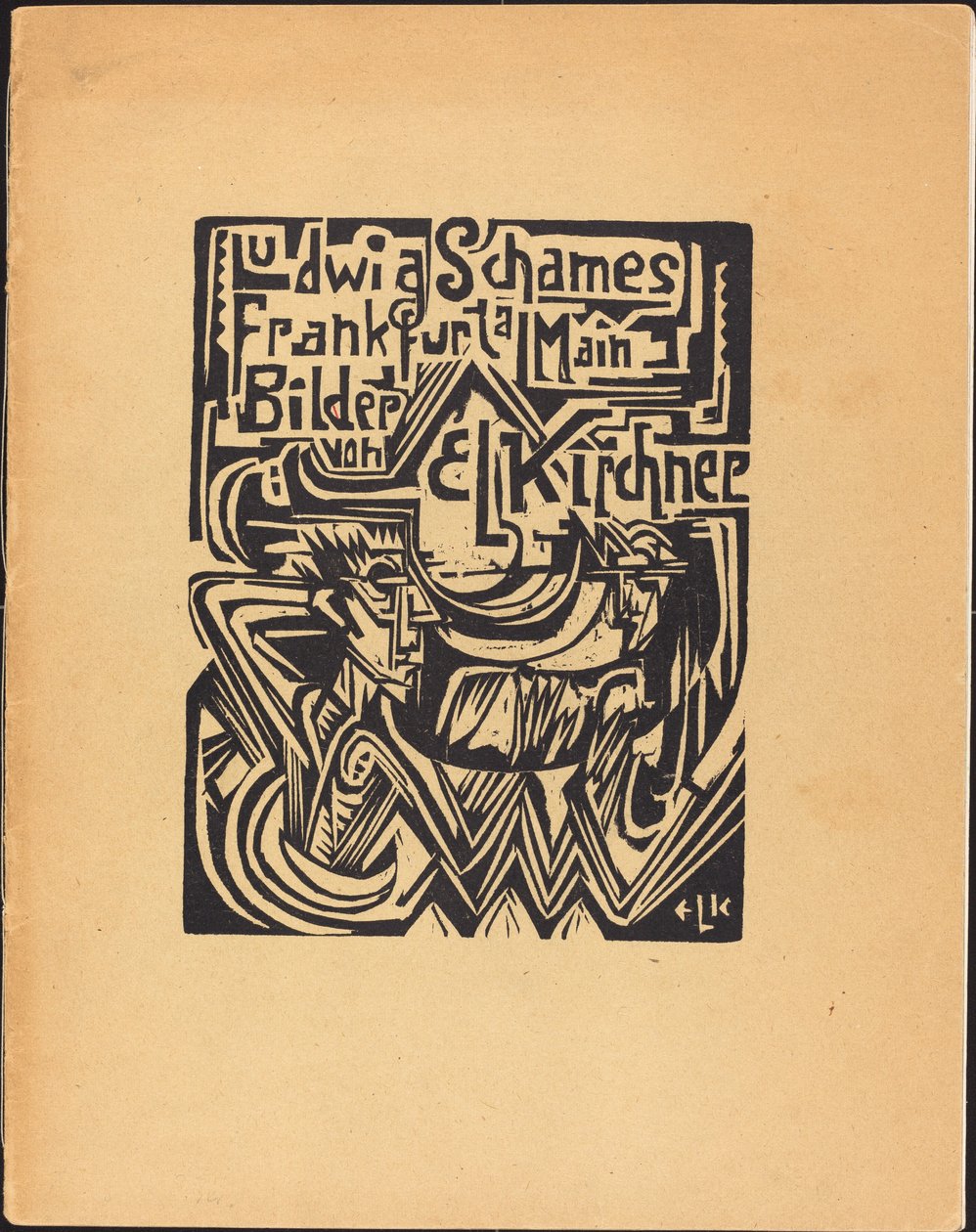 Ludwig Schames Frankfurt a Main Bilder von E L Kirchner (Ludwig Schames Frankfurt a Main Pictures autorstwa E L Kirchner) autorstwa Ernst Ludwig Kirchner