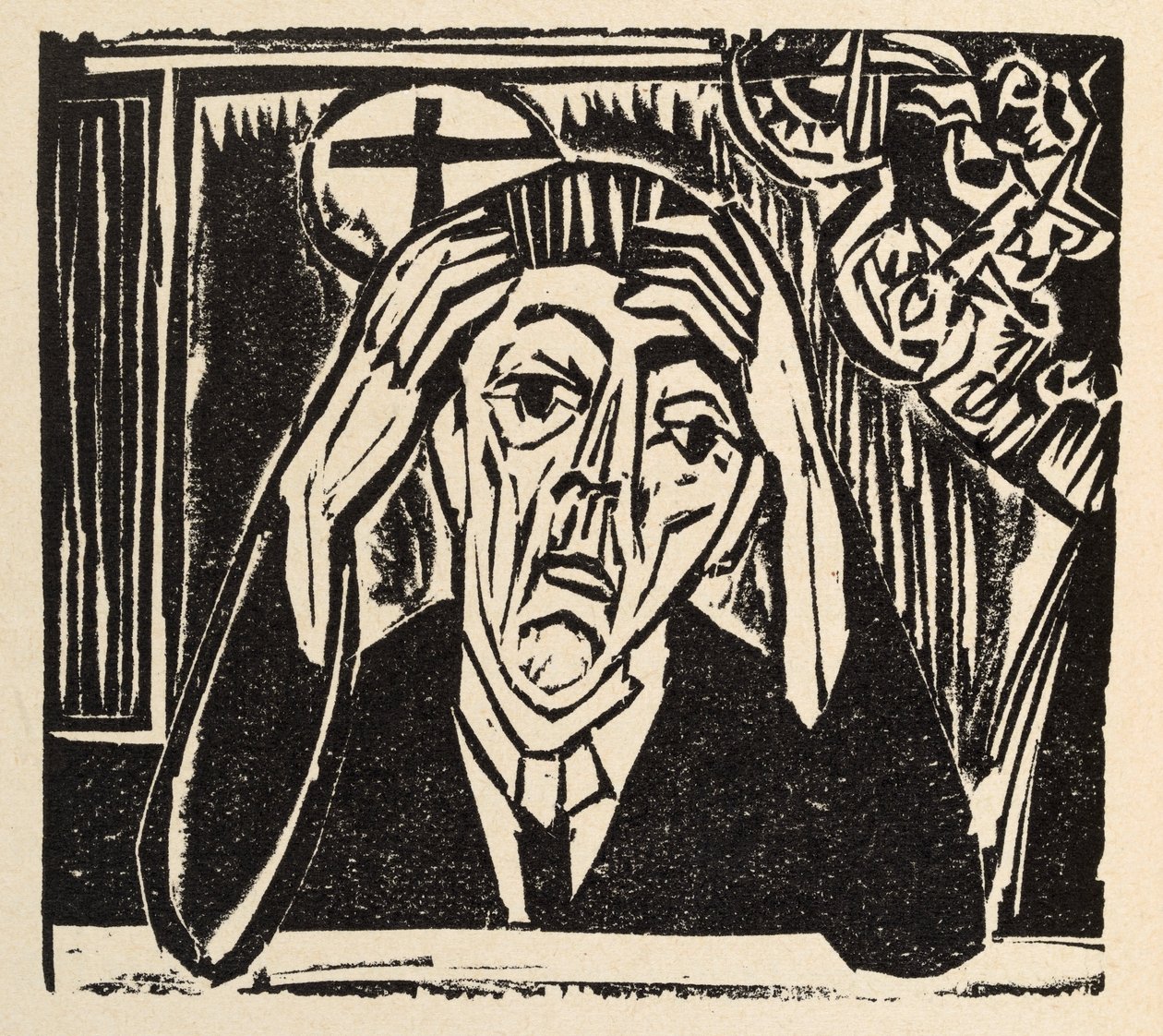 Przy gościńcu. Opowiadania Jakoba Bossharta. Jak Josua Grübler odnalazł swoją drogę - Josua. autorstwa Ernst Ludwig Kirchner
