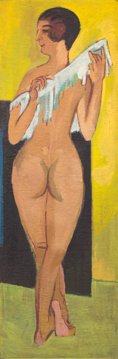 Figura nago [rewers] autorstwa Ernst Ludwig Kirchner