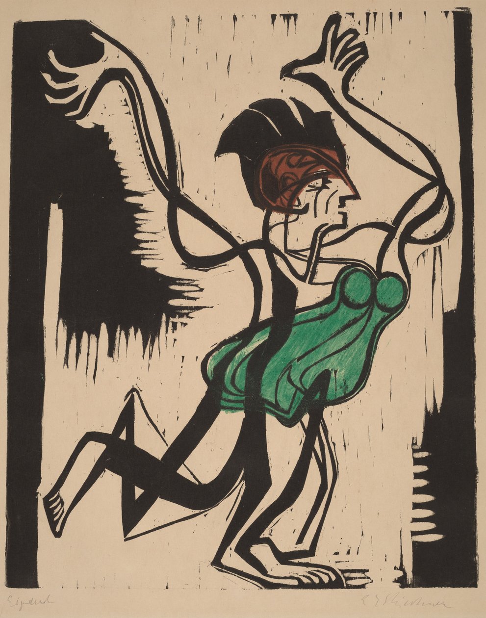 Palucca autorstwa Ernst Ludwig Kirchner