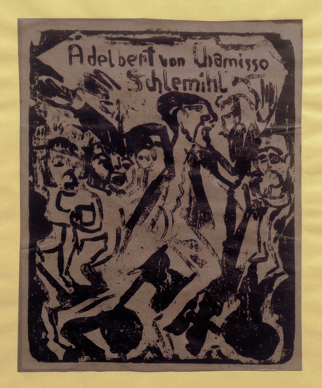 Koperta Petera Schlemihla autorstwa Ernst Ludwig Kirchner