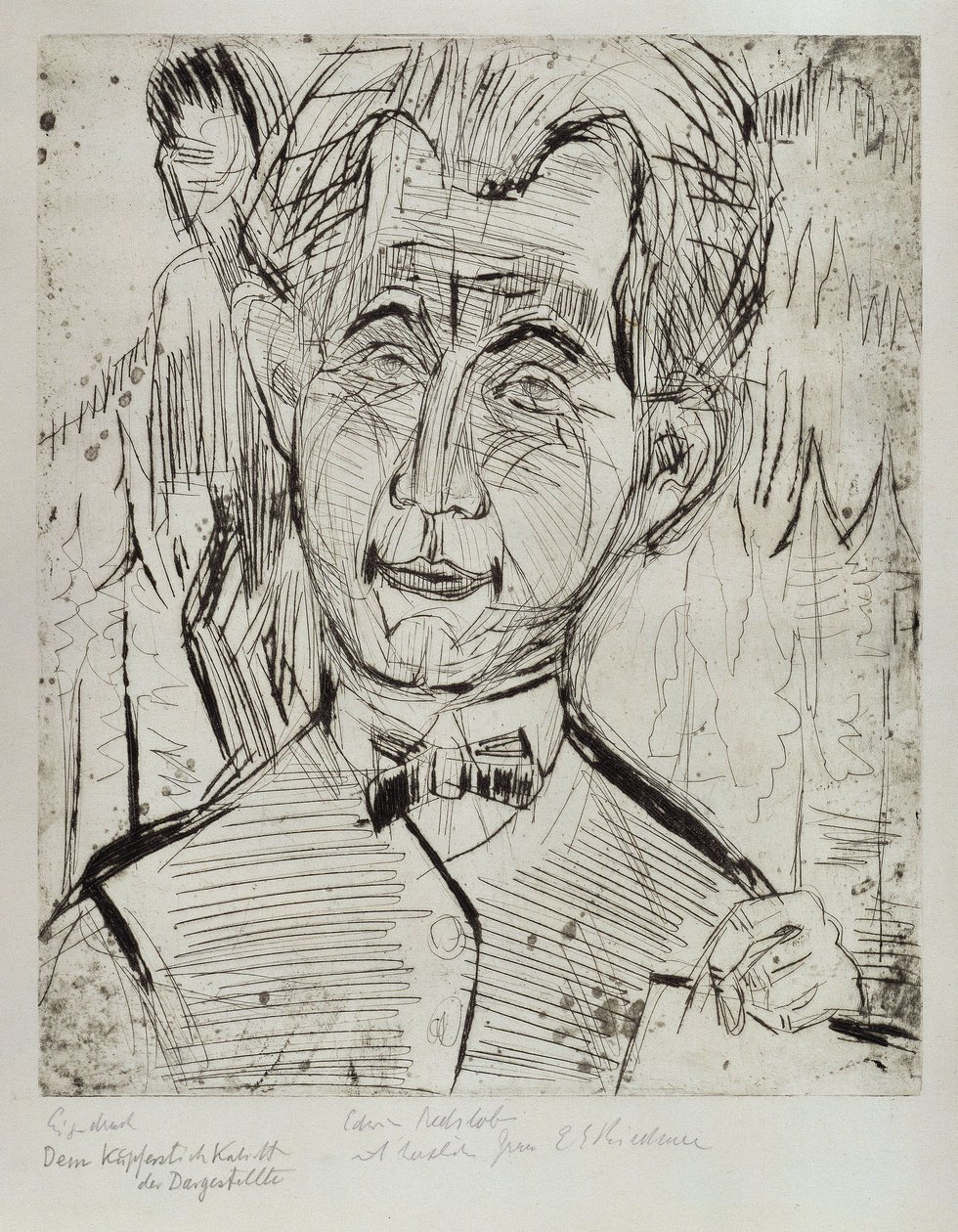 Portret dr. Redsloba autorstwa Ernst Ludwig Kirchner