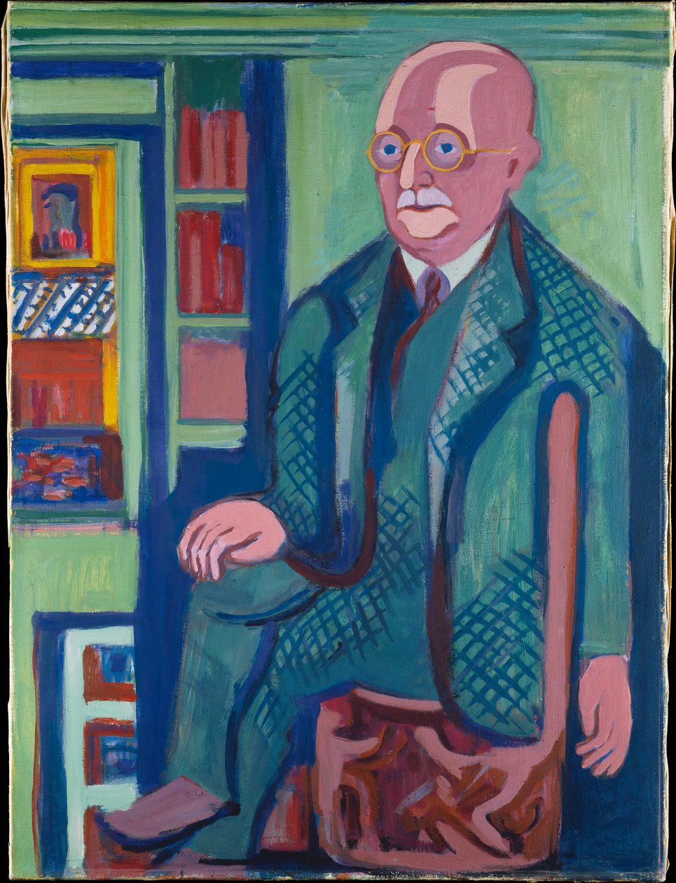 Portret dr. Carla Hagemanna autorstwa Ernst Ludwig Kirchner