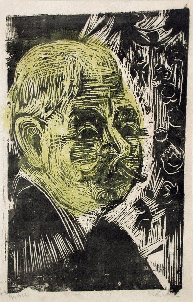 Portret dr Spenglera, 1919 autorstwa Ernst Ludwig Kirchner