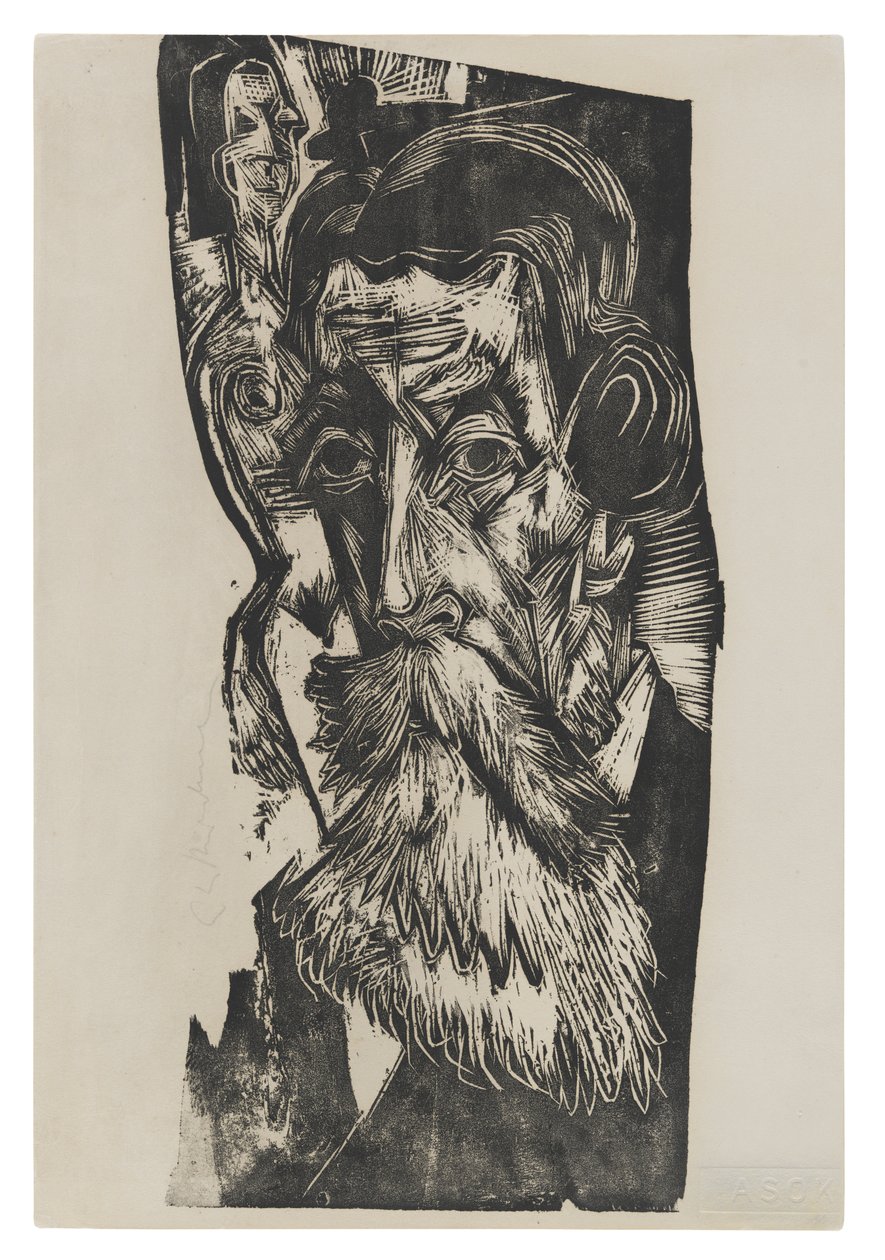 Portret Ludwiga Schamesa autorstwa Ernst Ludwig Kirchner