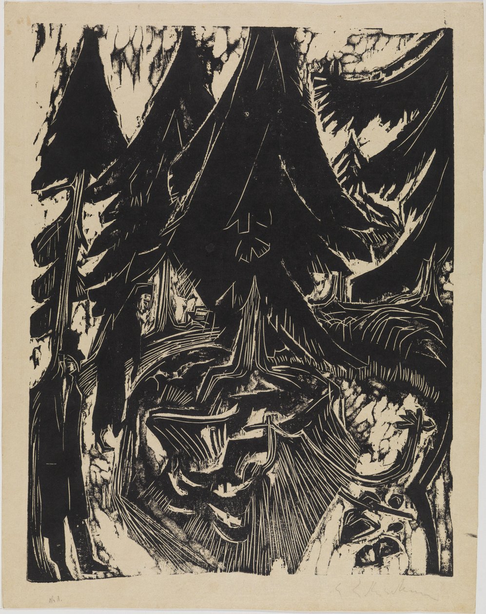 Spacer po sanatorium autorstwa Ernst Ludwig Kirchner