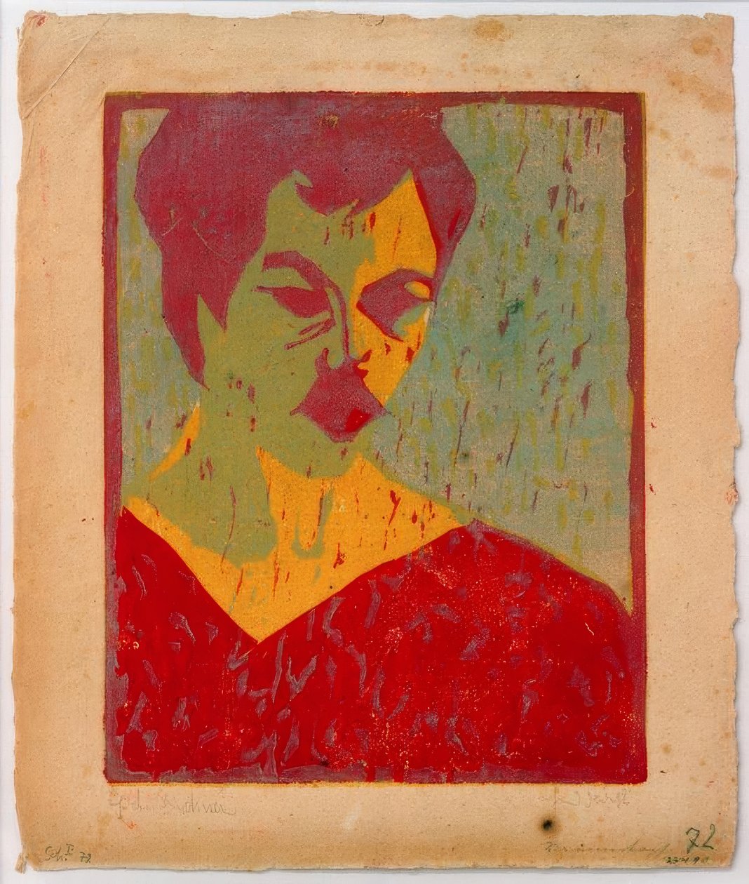 Autoportret autorstwa Ernst Ludwig Kirchner