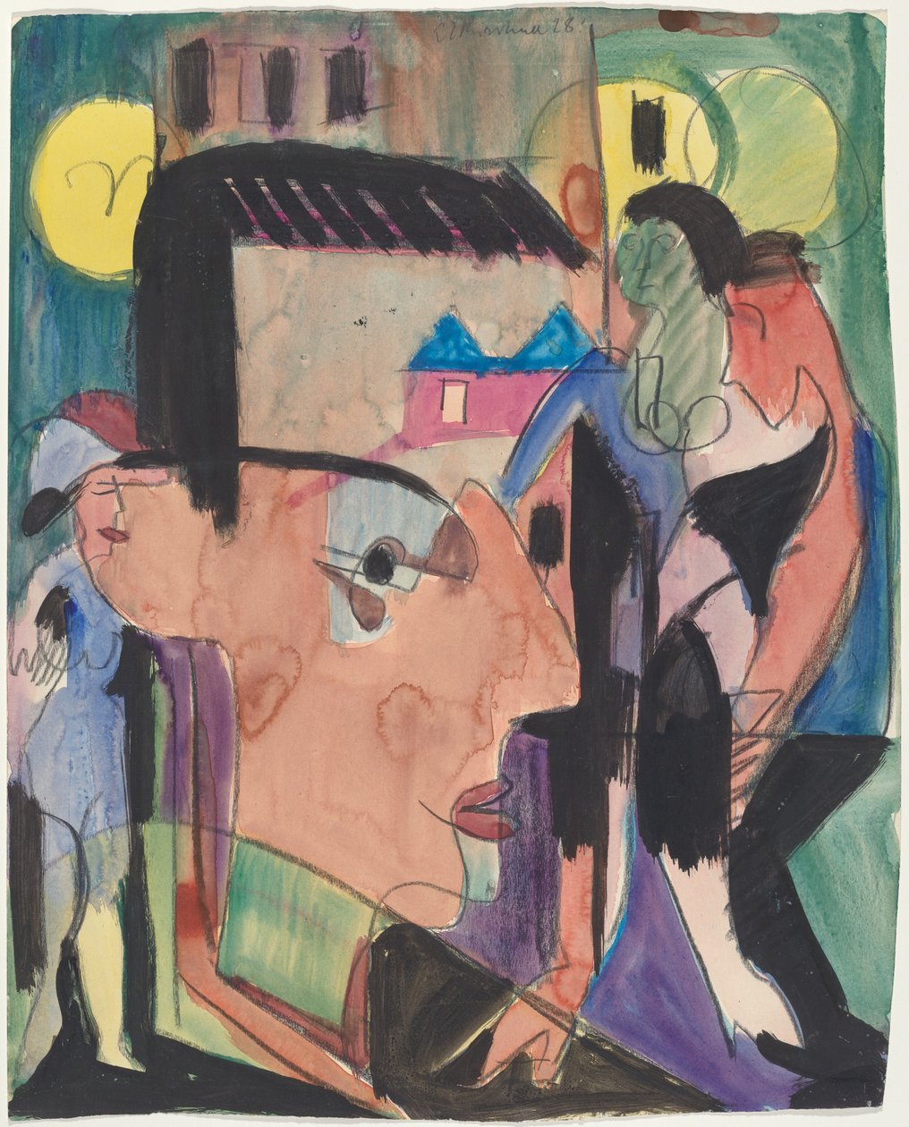 Autoportret autorstwa Ernst Ludwig Kirchner