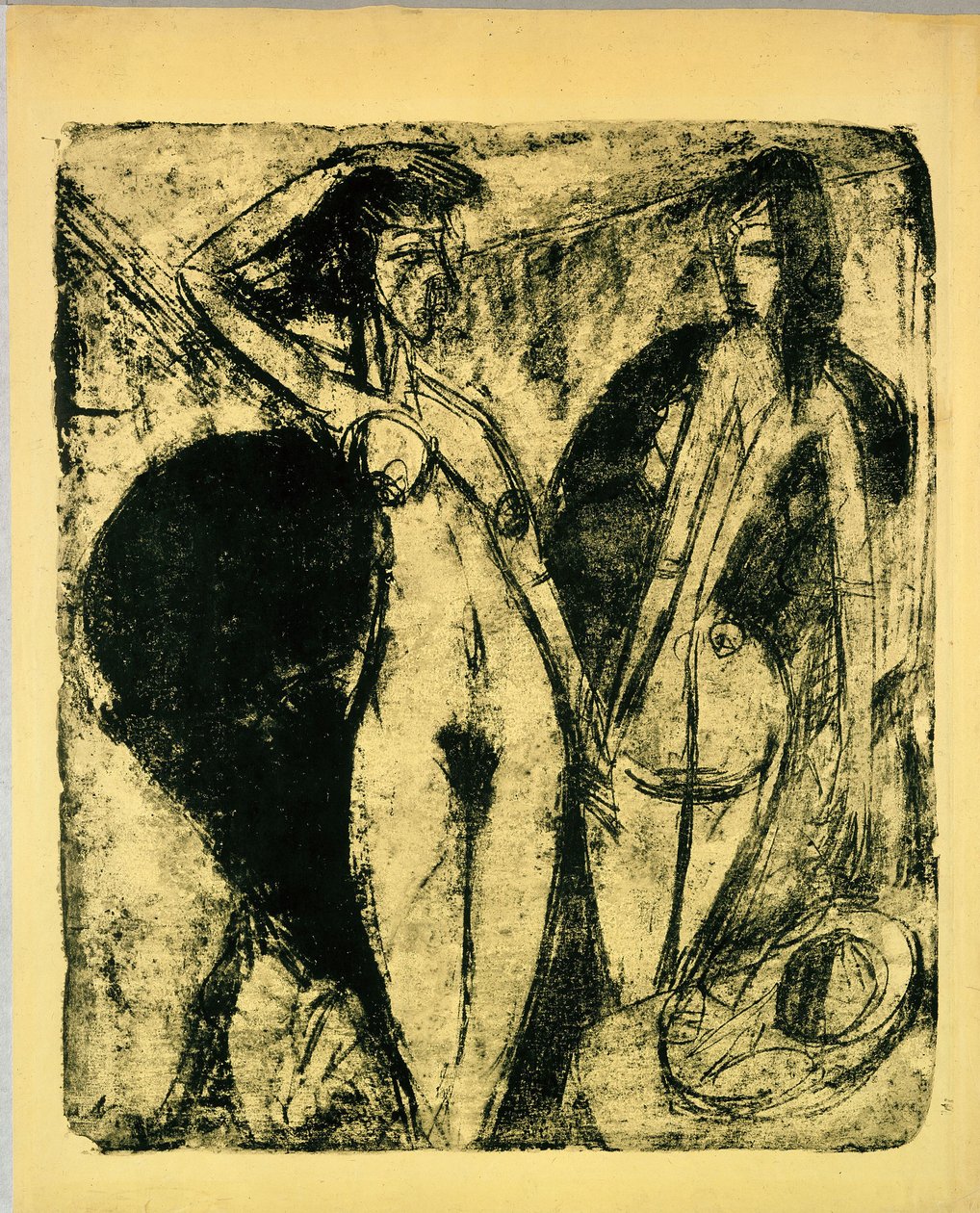 Tanzende Akte autorstwa Ernst Ludwig Kirchner