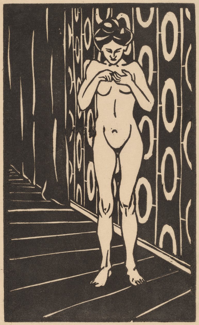 Gra na palec autorstwa Ernst Ludwig Kirchner
