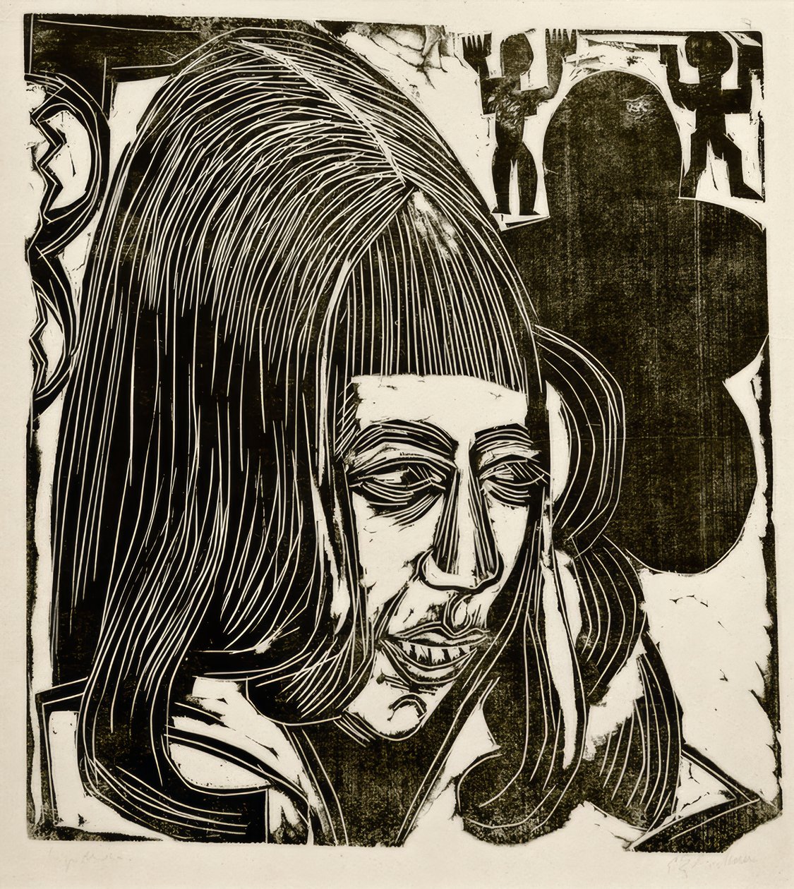 Córka Sternheima autorstwa Ernst Ludwig Kirchner
