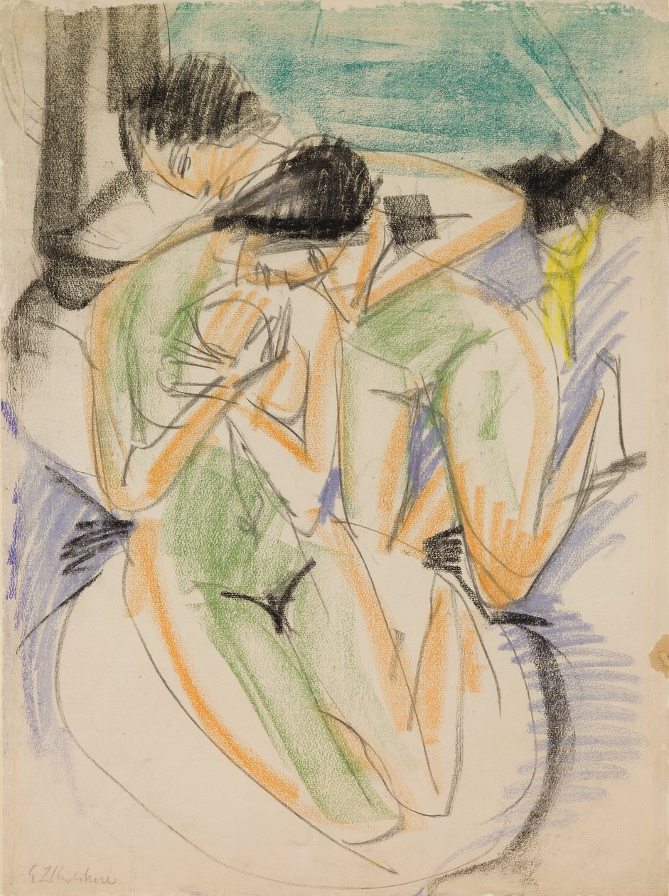 Dwa akty autorstwa Ernst Ludwig Kirchner