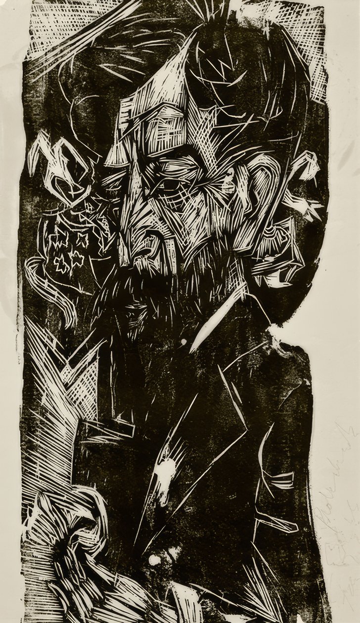 Wilhelm Floty autorstwa Ernst Ludwig Kirchner