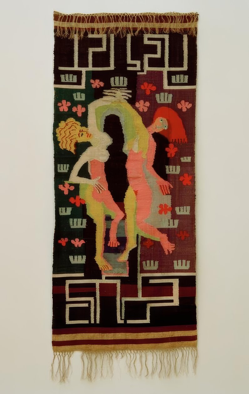 Dwie tancerki autorstwa Ernst Ludwig Kirchner