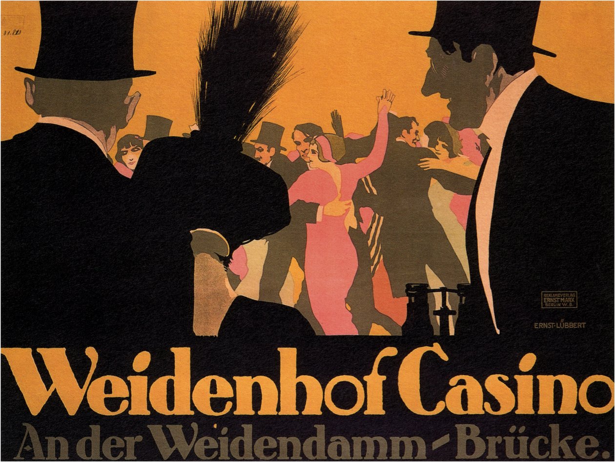 Kasyno Weidenhof, 1913 autorstwa Ernst Lübbert