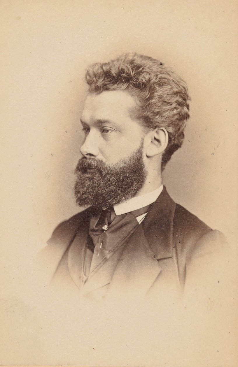 Franz Heyerheim, lata 60. XIX wieku. autorstwa Ernst Milster