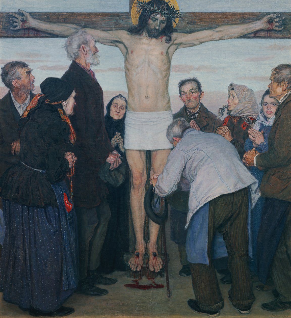 Oto Jezus ma rękę… autorstwa Ernst Stohr