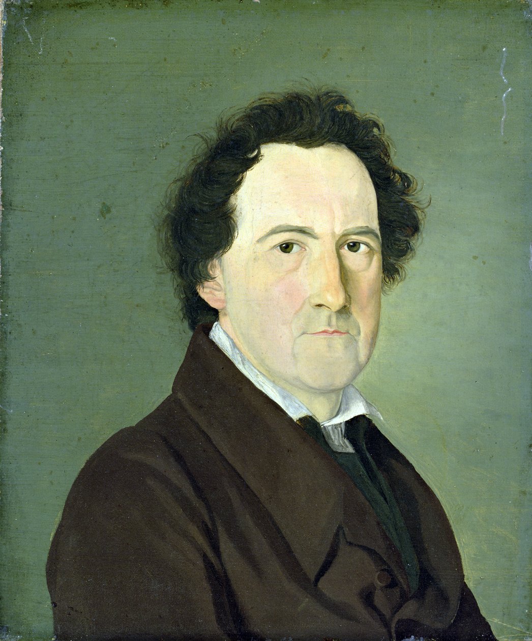 Malarz Heinrich Herterich (1772-1852), 1825 (olej na papierze ułożony na płótnie) autorstwa Erwin Speckter